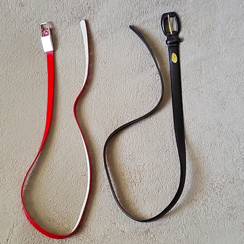 Bundle of 2 Liz Claiborne belts